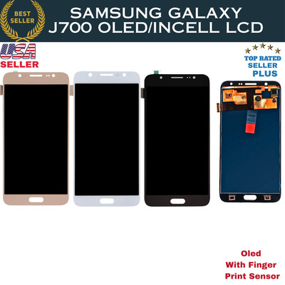 For Samsung Galaxy J7  J700 OLED LCD Display Touch Screen Digitizer Replacement 
