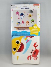 RoomMates Pinkfong BABY SHARK 39 Wall Decals Removable  Repositionable