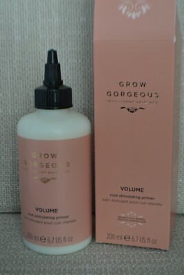 NEU UND VERPACKT Grow Gorgeous Volume Root Stimulating Primer 200ml UVP 24£