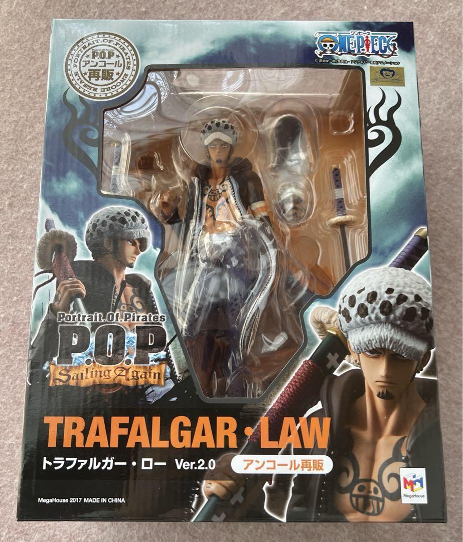 トラファルガー・ロー ver.2.0 フィギュア P.O.P アンコール再販版 P.O.P ワンピース トラファルガー・ロー Ver2.0 アンコール再販