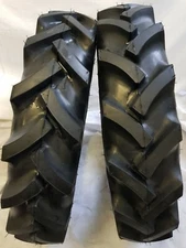 6.50-16, 6.50x16 (2 TIRES + 2 TUBES) 8 PLY KNK-50 R1 Farm Tractor Tires W/Tube