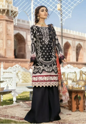 Pakistanischer Designer Damen Iznik Anzug ohne Nähte