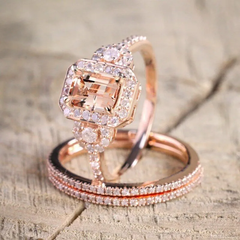 Exquisite Diamond Rings on Wooden Surface Free MidJourney Images —  Vitalentum.net