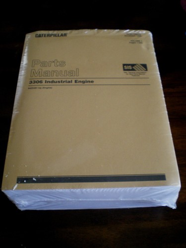 CATERPILLAR 3306 Motore Industriale RICAMBI MANUALI Vol I & II 64Z5381-UP NUOVO Libri - Foto 1 di 2
