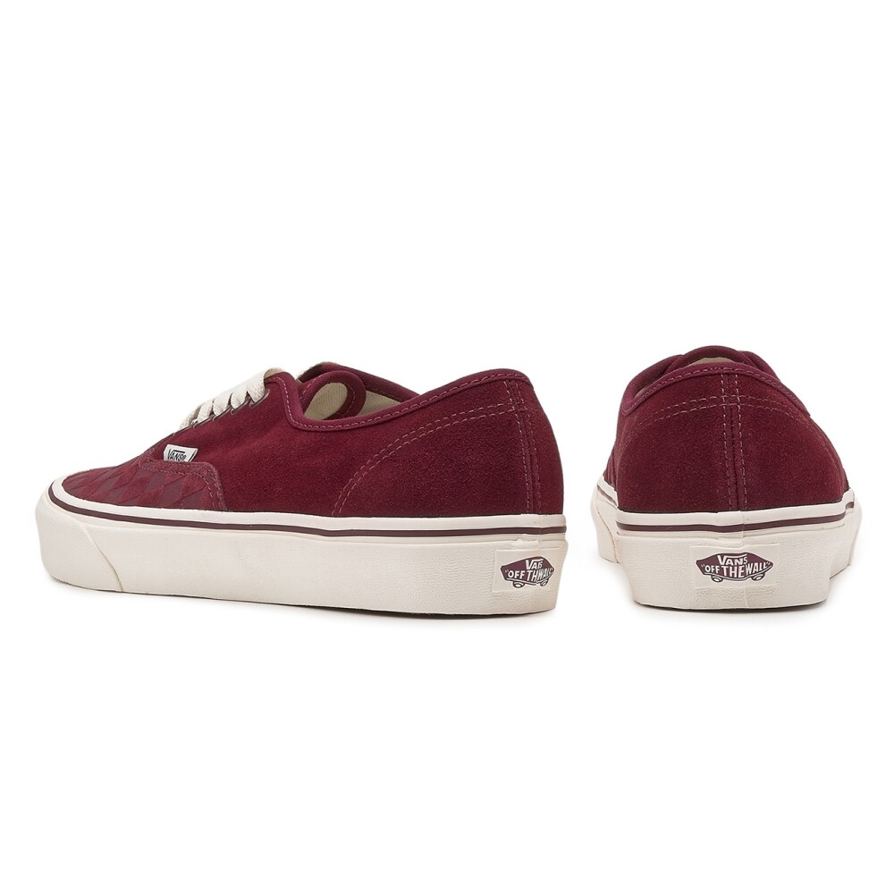 New Vans Authentic Checkerboard Red/Marshmallow Sneakers Low