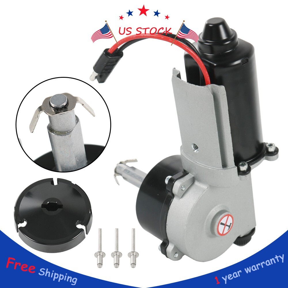 RV Awning Motor Drive Kit Black Fits Dometic 9200 Series Awnings 3317084.000U