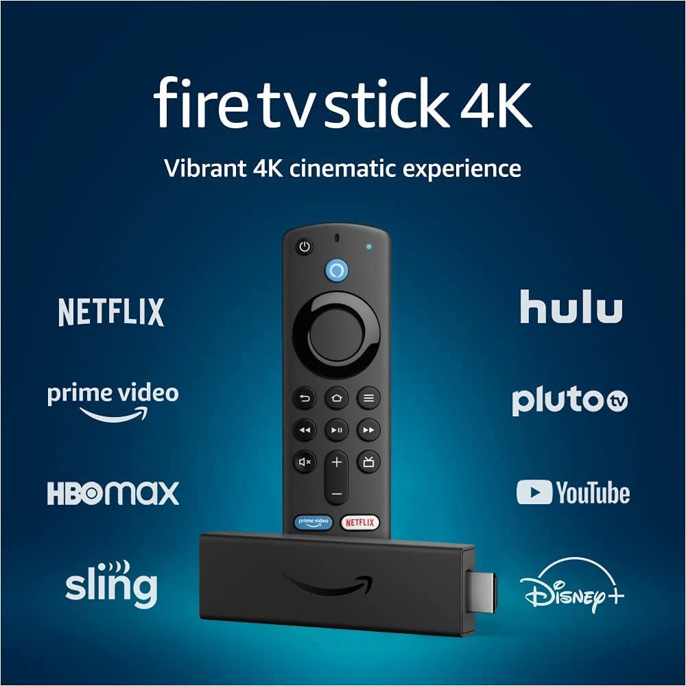 Brand New  Fire TV Stick 4K W/ Alexa Voice Remote Streaming Media  Player