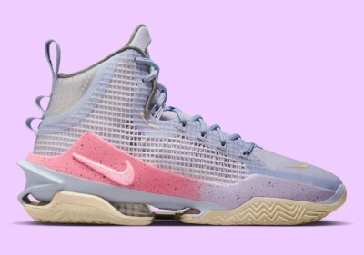 シューズ Nike Air Zoom (SG) NEW Nike Air Zoom G.T. Jump Men's Size 10 Oxygen Purple/Coral