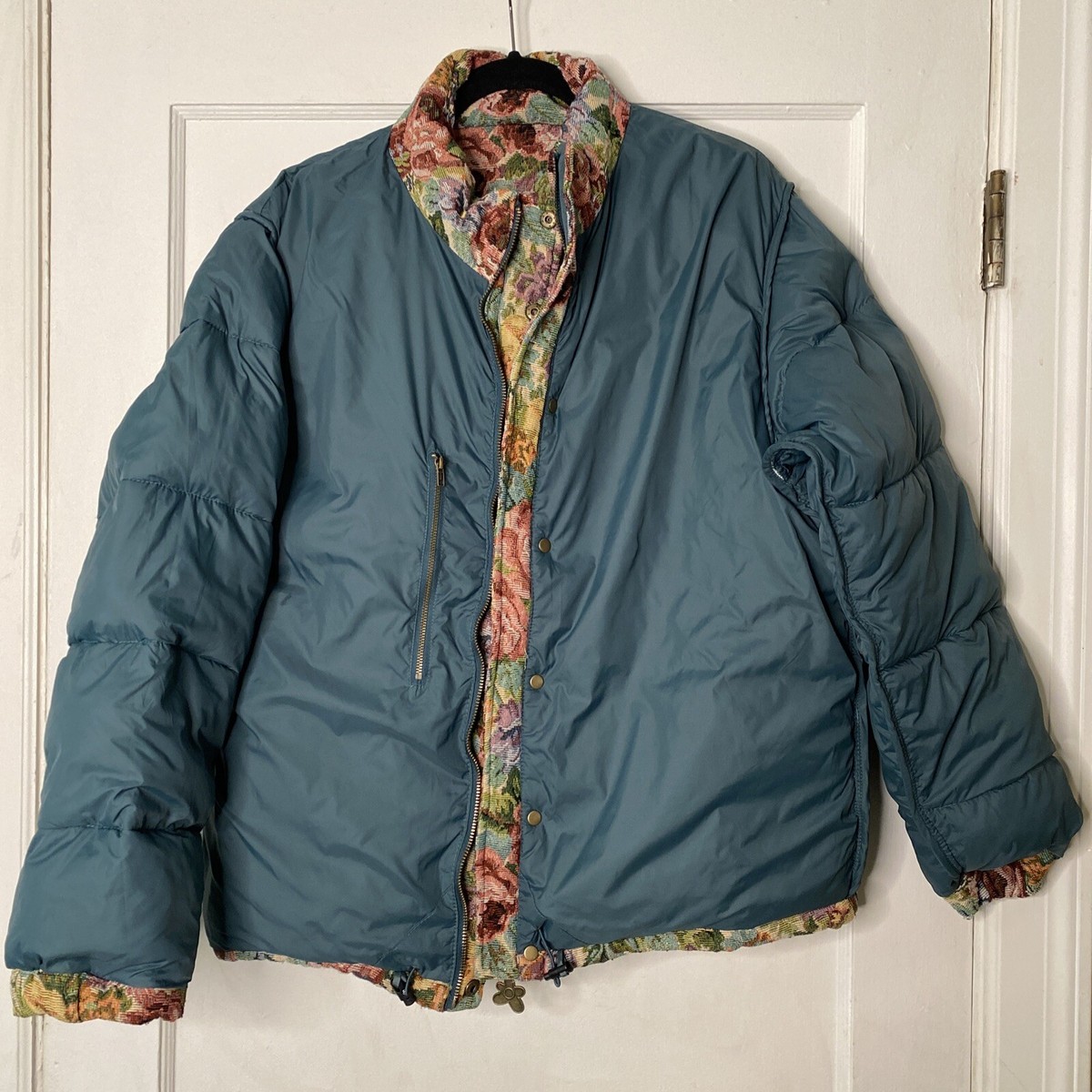 Golf Wang Garden Puffer Jacket Medium Floral Rose Pink Tyler Golf Wang Garden Puffer Jacket Medium Floral Rose Pink Tyler