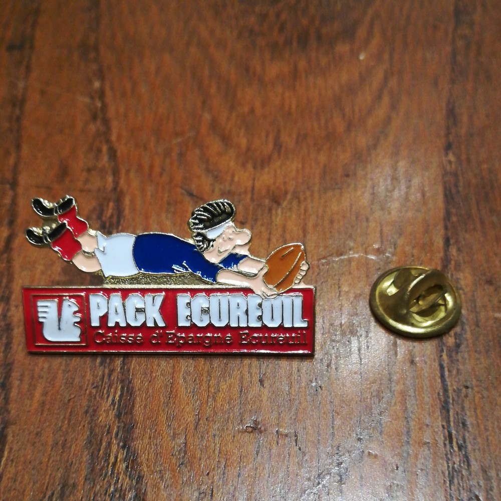 Pin’s The Rugby Squirrel Pack P16 for Sports and Fun Collectors