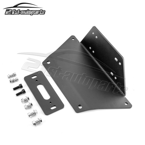 For Polaris Ranger XP 900 / XP 900 Crew 2023 Steel Winch Mounting Plate Brackets eBay