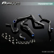 Fit For Acura/Honda Integra DC2 DB6/DB8 B18C Silicone Radiator Hose Kit Black