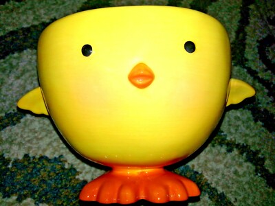 Hallmark Gelb Chick Schale Baby Huhn Candy Teller Müsli Suppe Becher Easter Neu