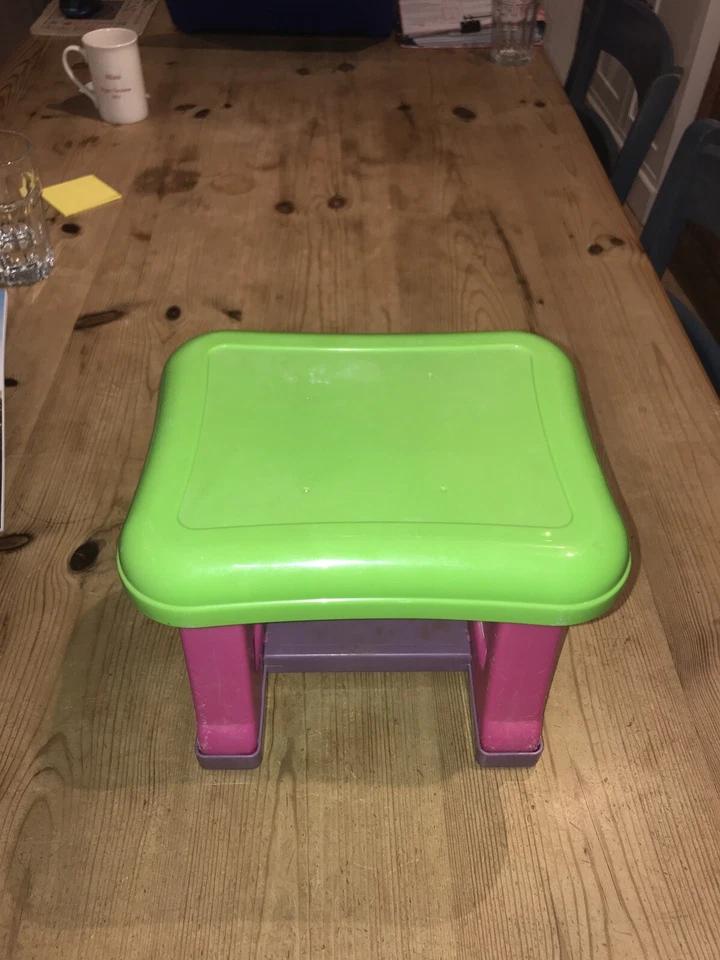 Pink And Green Stool - Image 4 of 4