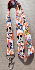 lot cartoon Mickey Minnie Neck Straps Keychain Lanyard ID Card