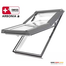 SKYLIGHT PREMIUM Dachfenster aus Kunststoff inkl. Eindeckrahmen und Rolloaktion!