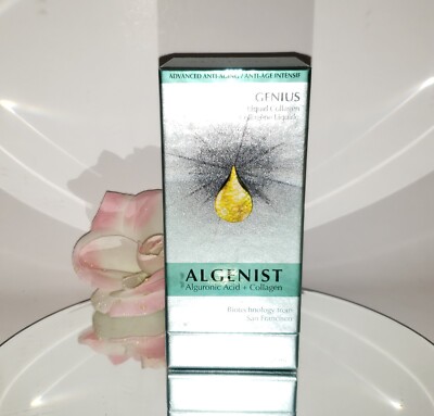 Algenist Genius Liquid Collagen Face Serum Alguronic Acid 1oz SEALED