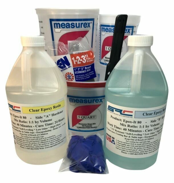 Featured image of post Epoxy Resin 5 Gallon - See below for descriptions of epoxy hardeners kit pricing includes resin and hardener pumps (shown below) can also be purchased seperately.