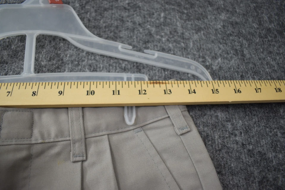 Pantalón Dickies School Wear Boy 16 RG Plisado Delantero Gris 27x31 Pierna Recta Uniforme Foto 4 de 4