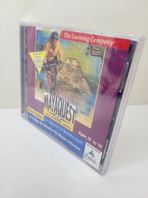 RARE-Vintage SEALED MayaQuest: The Mystery Trail PC 1997 Mayan Civilization 