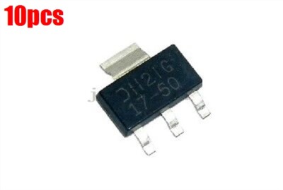 10Pcs 5V Ldo STO223 AP1117E50G-13 Part Reg New Ic wu