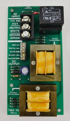TMS-78 NEW STYLE POWER SUPPLY BOARD