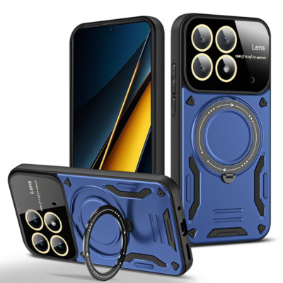 For Xiaomi Redmi Note 13 12 Poco X6 Pro Cover Heavy Duty Magnetic Magsafe Case