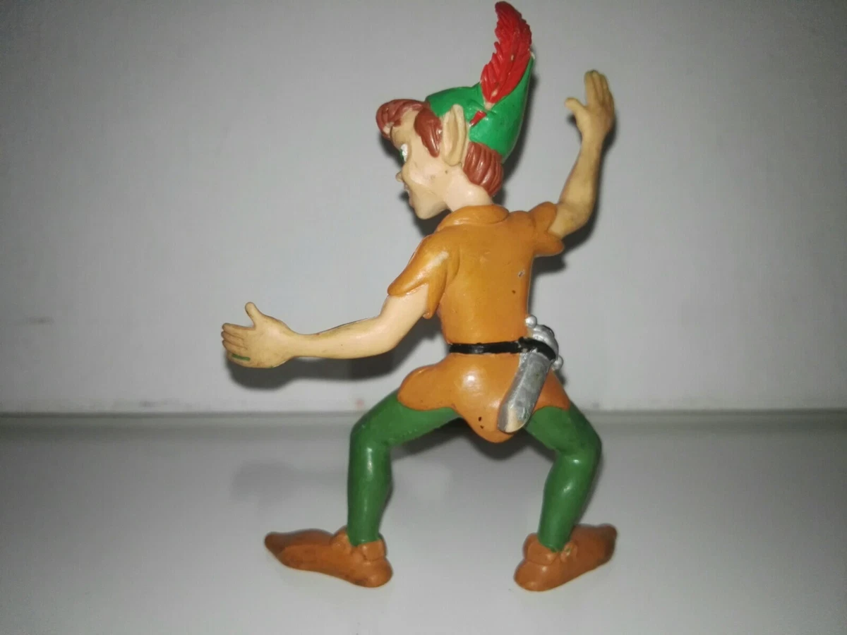 Figure PVC/Rubber Peter Pan ,.Comics Spain 1986 ,Walt Disney (2)