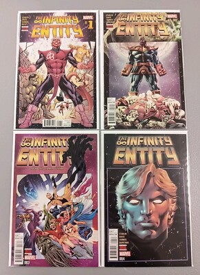 Infinity Entity #1-4 Marvel Comics 2016 Complete Set! VF-NM 8.0-9.0 or Better!