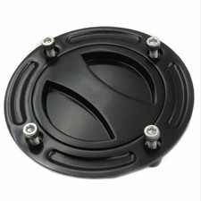 Black CNC Motorcycle Fuel Tank Gas Cap Cover For Suzuki GSX-R 600 750 GSX 1300R