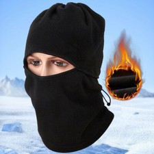 Balaclava Ski Full Face Mask Windproof Fleece Neck Warm for Winter Cold Weather