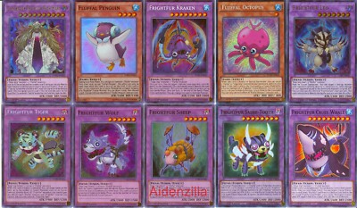 Yugioh Fluffal Frightfur Deck - Kraken Tiger Penguin Octopus | eBay