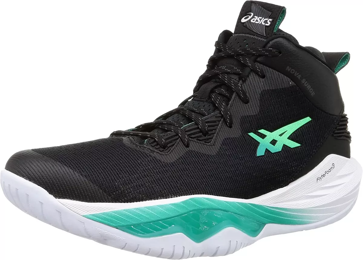 Asics Basketball Shoes NOVA SURGE 2 A Black Baltic Jewel