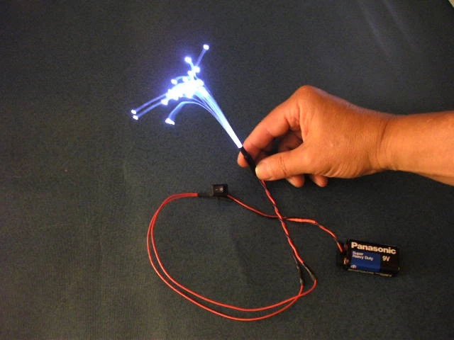 Fiber optic model lighting deals