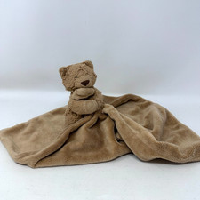 Jellycat Bartholomew Bear Soother Baby Security Lovey Blanket Teddy Blankie 12"