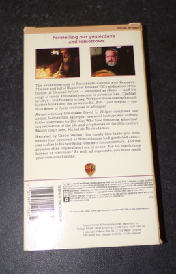 The Man Who Saw Tomorrow (1981) VHS – Nostradamus Documentary | eBay