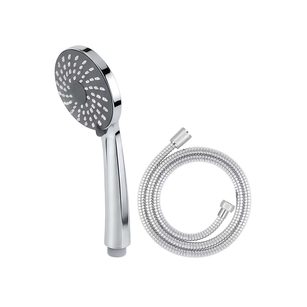 Set de douche multifonction anti-torsion avec flexible 1,5m pour stopper les fuites