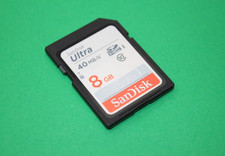 SanDisk Ultra 8GB, Class 40 MB/s - SDHC UHS-I Card