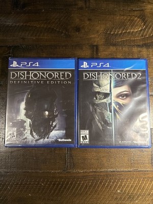 Dishonored: Definitive Edition (NEW/SEALED), Dishonored 2 Sony PlayStation 4 PS4
