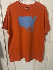 North Face Backyard Project Size XL. Made In The USA. Great Fall Orange Color.