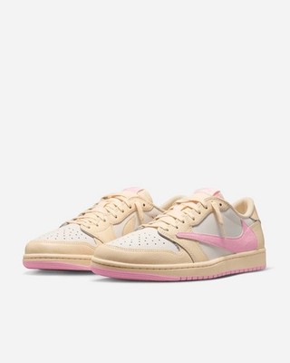 Nike Air Jordan 1 Low x Travis Scott Shy Pink EU45 | IQ7604-100 | NEU & OVP