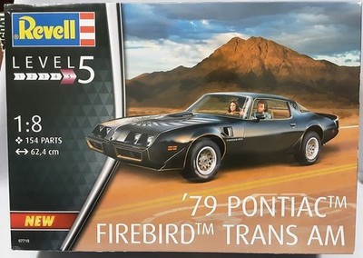 Revell Large 1/8 Scale 79 Pontiac Firebird Trans Am Plastic Model  #07710 SEALED