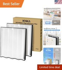 Long-Lasting 2-Pack Air Purifier Filters - Captures Allergens  Fine Particles