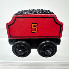 Thomas  Friends Wooden Railway Lights Sounds James Tender Train Wood Engine