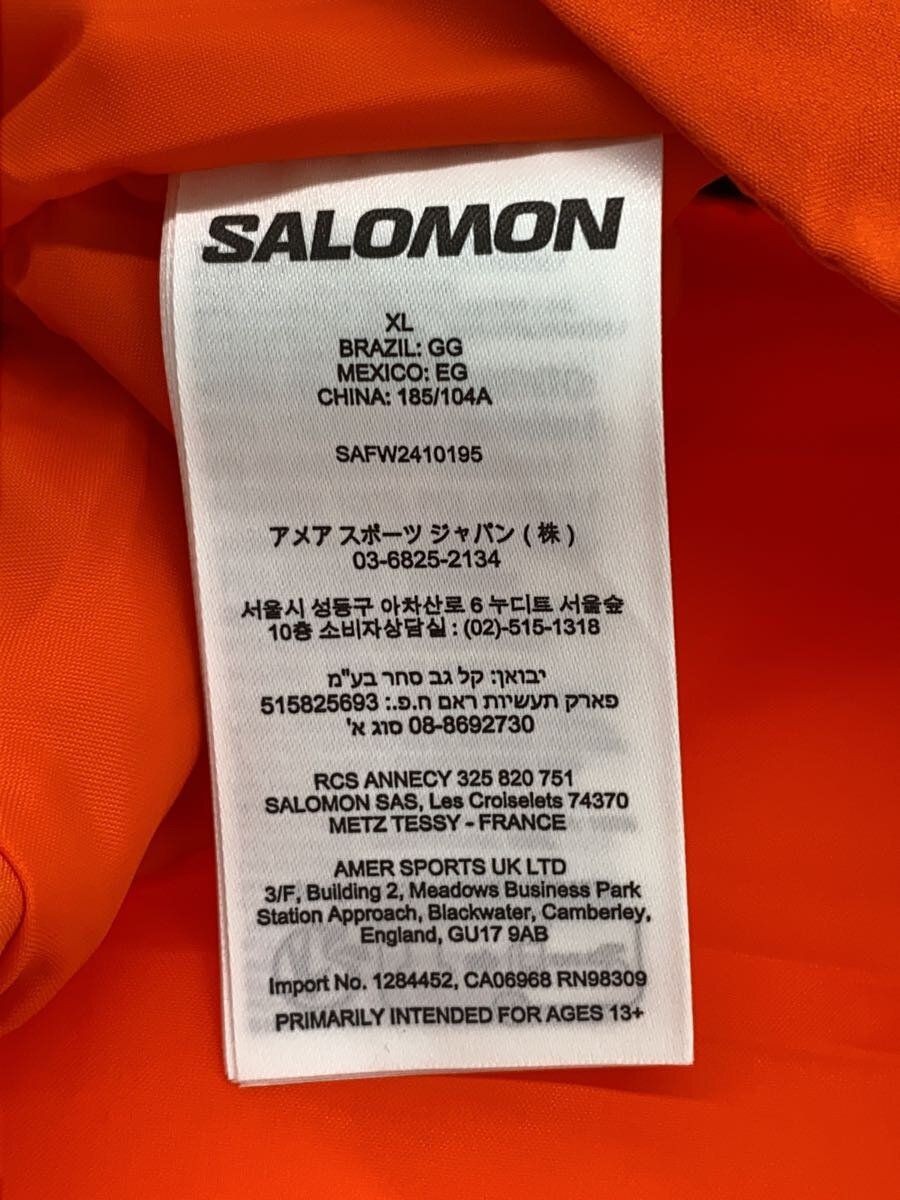 abbigliamento sportivo invernale salomon SAFW2410195 wear XL arancione