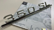 Mercedes-Benz 350 SL Typenschild Typenzeichen badge -TOP! Mercedes-Benz 350 SL Typenschild Typenzeichen badge -TOP!