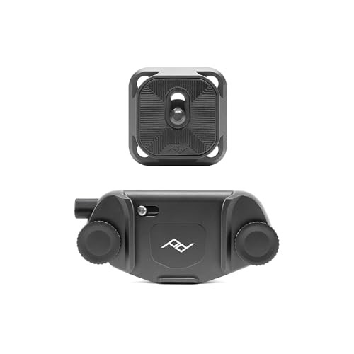 Capture Camera Clip V3 with Plate, Holds DSLR, Compact and Point and Black