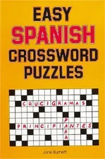 Easy Spanish Crossword Puzzles (Paperback or Softback)