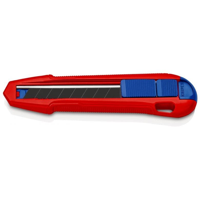 Cutter universel KNIPEX CutiX anti-flexion de lame de 165 mm pour couper sans casser