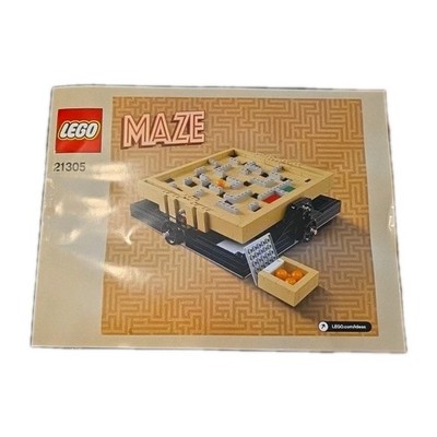 ONLY instruction book Lego 21305 Maze Ideas; no bricks/parts